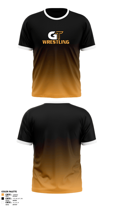 Groton Tigers 90043859 Short Sleeve Performance Shirt - 2