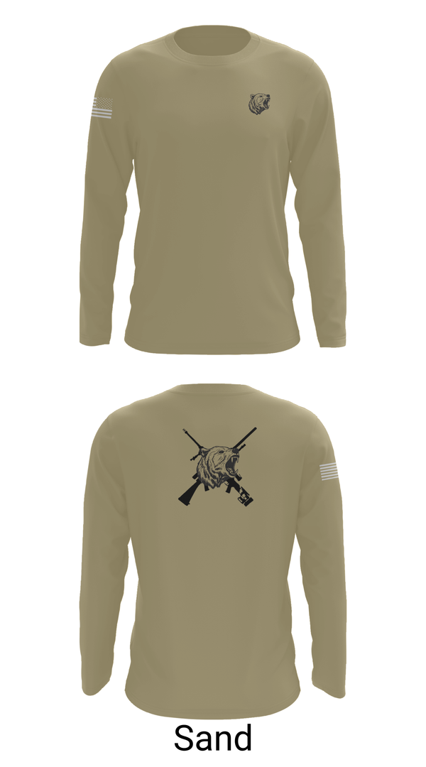 Long Sleeve Performance Shirt, , Marines, Teamtime, Team time, sublimation, custom sports apparel, team uniforms, spirit wear, spiritwear, sports uniforms, custom shirts, team store, custom team store, fundraiser sports, apparel fundraiser