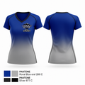 Royal Crush 76739823 Women's Short Sleeve V-neck Shirt - 1