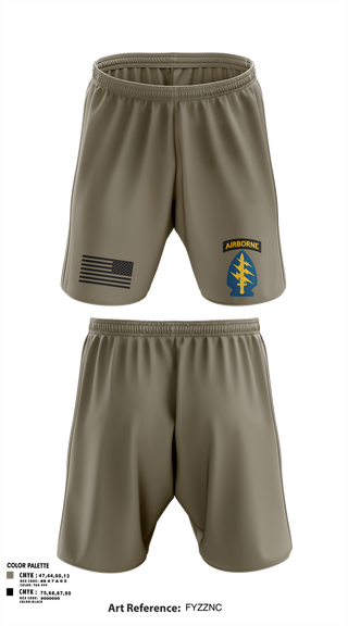 Athletic Shorts With Pockets, 5th Special Forces Group, , Teamtime, Team time, sublimation, custom sports apparel, team uniforms, spirit wear, spiritwear, sports uniforms, custom shirts, team store, custom team store, fundraiser sports, apparel fundraiser
