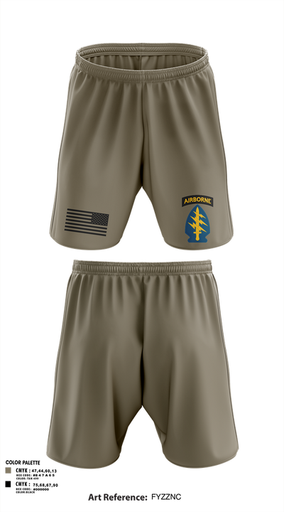 5th Special Forces Group 48922041 Athletic Shorts With Pockets - 1