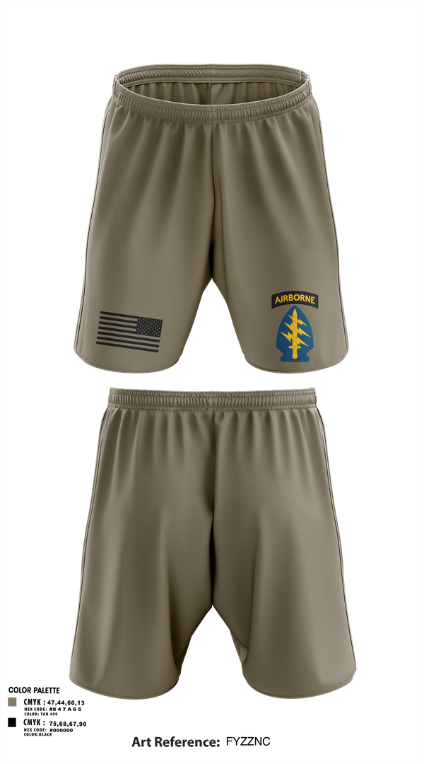 Athletic Shorts With Pockets, 5th Special Forces Group, , Teamtime, Team time, sublimation, custom sports apparel, team uniforms, spirit wear, spiritwear, sports uniforms, custom shirts, team store, custom team store, fundraiser sports, apparel fundraiser