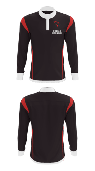 Quarter Zip Jacket, Necedah High School, Spirit Store, Teamtime, Team time, sublimation, custom sports apparel, team uniforms, spirit wear, spiritwear, sports uniforms, custom shirts, team store, custom team store, fundraiser sports, apparel fundraiser