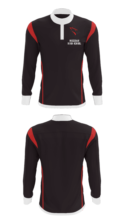 Necedah High School 57236326 Quarter Zip Jacket - 37