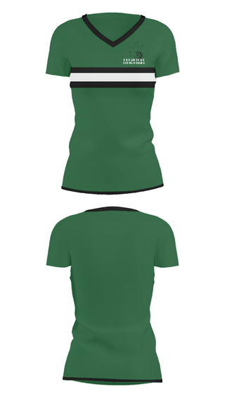 Women's Short Sleeve Vneck Shirt, Highland High School Bowling, Bowling, Teamtime, Team time, sublimation, custom sports apparel, team uniforms, spirit wear, spiritwear, sports uniforms, custom shirts, team store, custom team store, fundraiser sports, apparel fundraiser