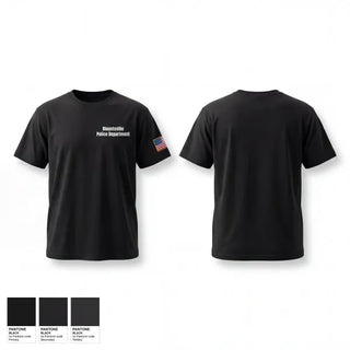 Old School Cotton Feel Shirt, Blountsville Police Department, Police, Teamtime, Team time, sublimation, custom sports apparel, team uniforms, spirit wear, spiritwear, sports uniforms, custom shirts, team store, custom team store, fundraiser sports, apparel fundraiser