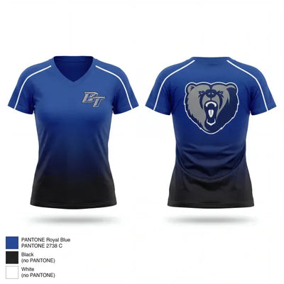 Bears 60776716 Women's Short Sleeve V-neck Shirt - 1