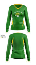Grand cities predators Women's Long Sleeve V-neck Shirt - 1