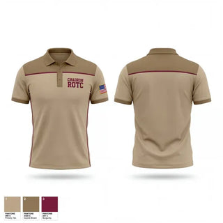 Short Sleeve Performance Polo, Chadron ROTC, Army, Teamtime, Team time, sublimation, custom sports apparel, team uniforms, spirit wear, spiritwear, sports uniforms, custom shirts, team store, custom team store, fundraiser sports, apparel fundraiser