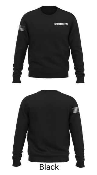 Crew Neck Sweatshirt, Boomers, Women's Basketball, Teamtime, Team time, sublimation, custom sports apparel, team uniforms, spirit wear, spiritwear, sports uniforms, custom shirts, team store, custom team store, fundraiser sports, apparel fundraiser