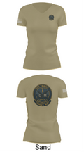 USS TRIPOLI 21275636 Women's Short Sleeve V-neck Shirt - 84