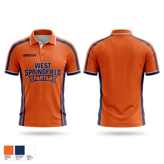 Short Sleeve Performance Polo, Spartans, Cross Country, Teamtime, Team time, sublimation, custom sports apparel, team uniforms, spirit wear, spiritwear, sports uniforms, custom shirts, team store, custom team store, fundraiser sports, apparel fundraiser