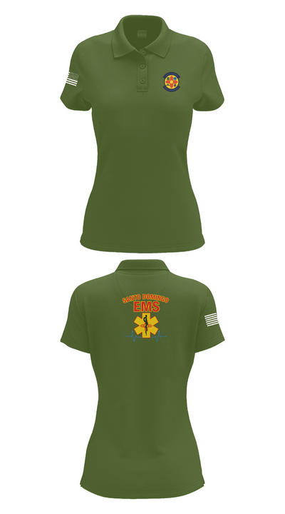 SDEMS 60434745 Women's Short Sleeve Performance Polo  - 55