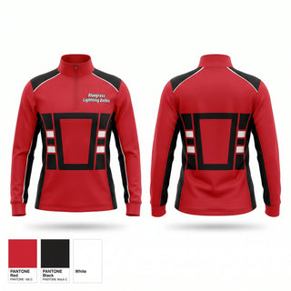 Quarter Zip Jacket, Bluegrass Lightning Belles, Softball, Teamtime, Team time, sublimation, custom sports apparel, team uniforms, spirit wear, spiritwear, sports uniforms, custom shirts, team store, custom team store, fundraiser sports, apparel fundraiser