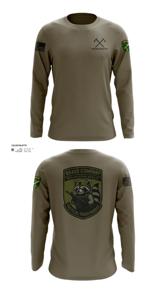 Long Sleeve Performance Shirt, , Army, Teamtime, Team time, sublimation, custom sports apparel, team uniforms, spirit wear, spiritwear, sports uniforms, custom shirts, team store, custom team store, fundraiser sports, apparel fundraiser