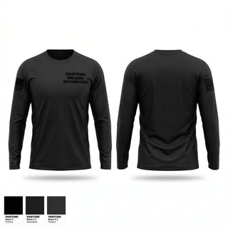 Long Sleeve Performance Shirt, Carroll County Emergency Communications, Police, Teamtime, Team time, sublimation, custom sports apparel, team uniforms, spirit wear, spiritwear, sports uniforms, custom shirts, team store, custom team store, fundraiser sports, apparel fundraiser