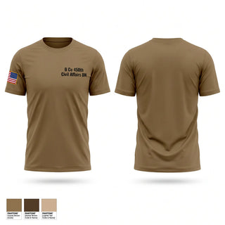 Short Sleeve Performance Shirt, B Co, 450th Civil Affairs BN, Army, Teamtime, Team time, sublimation, custom sports apparel, team uniforms, spirit wear, spiritwear, sports uniforms, custom shirts, team store, custom team store, fundraiser sports, apparel fundraiser