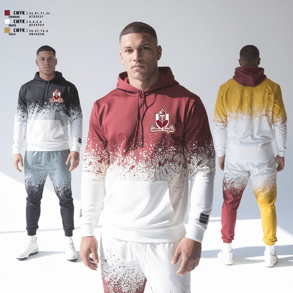 Hoodie, Whittier Crimson Knights, , Teamtime, Team time, sublimation, custom sports apparel, team uniforms, spirit wear, spiritwear, sports uniforms, custom shirts, team store, custom team store, fundraiser sports, apparel fundraiser