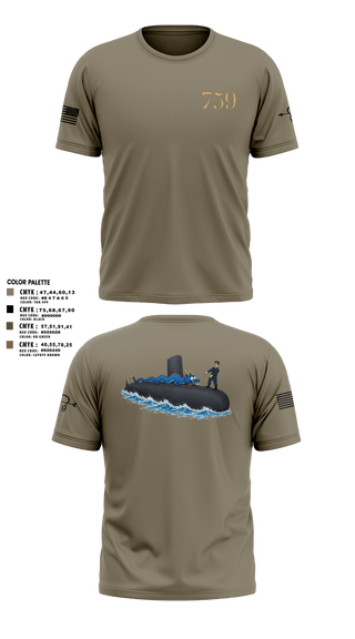 Short Sleeve Performance Shirt, USS Jefferson City, Navy, Teamtime, Team time, sublimation, custom sports apparel, team uniforms, spirit wear, spiritwear, sports uniforms, custom shirts, team store, custom team store, fundraiser sports, apparel fundraiser