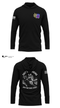 10th MTN, G2 ACE Long Sleeve Performance Shirt with hood - 4