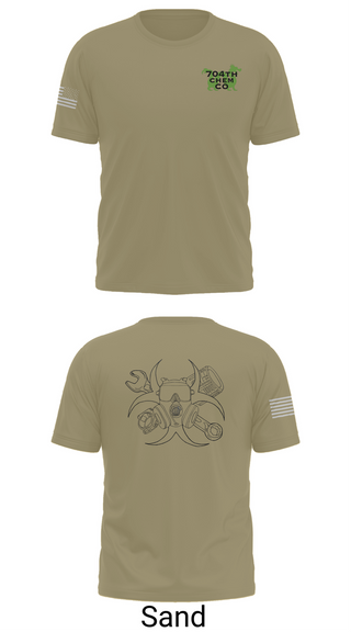 Old School Cotton Feel Shirt, 704th Chem Co, , Teamtime, Team time, sublimation, custom sports apparel, team uniforms, spirit wear, spiritwear, sports uniforms, custom shirts, team store, custom team store, fundraiser sports, apparel fundraiser