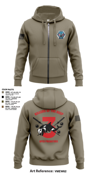 Zip Hoodie, UUVRON THREE FCPOA, Navy, Teamtime, Team time, sublimation, custom sports apparel, team uniforms, spirit wear, spiritwear, sports uniforms, custom shirts, team store, custom team store, fundraiser sports, apparel fundraiser