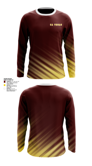 Long Sleeve Performance Shirt, CA Vegas, Men's Soccer, Teamtime, Team time, sublimation, custom sports apparel, team uniforms, spirit wear, spiritwear, sports uniforms, custom shirts, team store, custom team store, fundraiser sports, apparel fundraiser
