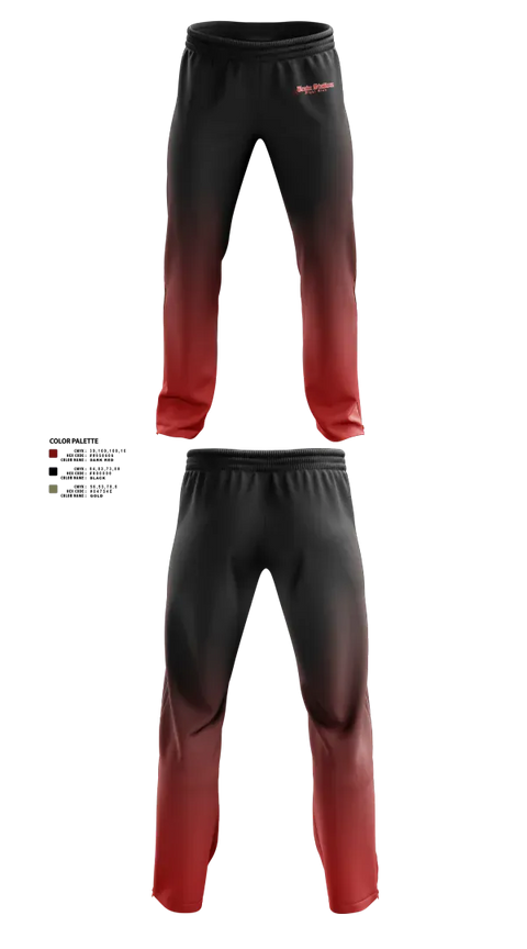 Sweatpants, Train Station Fight Club, Spirit Store, Teamtime, Team time, sublimation, custom sports apparel, team uniforms, spirit wear, spiritwear, sports uniforms, custom shirts, team store, custom team store, fundraiser sports, apparel fundraiser