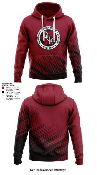 Hoodie, Dunmore Green Ridge Soccer, Men's Soccer, Teamtime, Team time, sublimation, custom sports apparel, team uniforms, spirit wear, spiritwear, sports uniforms, custom shirts, team store, custom team store, fundraiser sports, apparel fundraiser