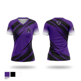 Womens Short Sleeve Vneck Shirt, Mambas, Baseball, Teamtime, Team time, sublimation, custom sports apparel, team uniforms, spirit wear, spiritwear, sports uniforms, custom shirts, team store, custom team store, fundraiser sports, apparel fundraiser