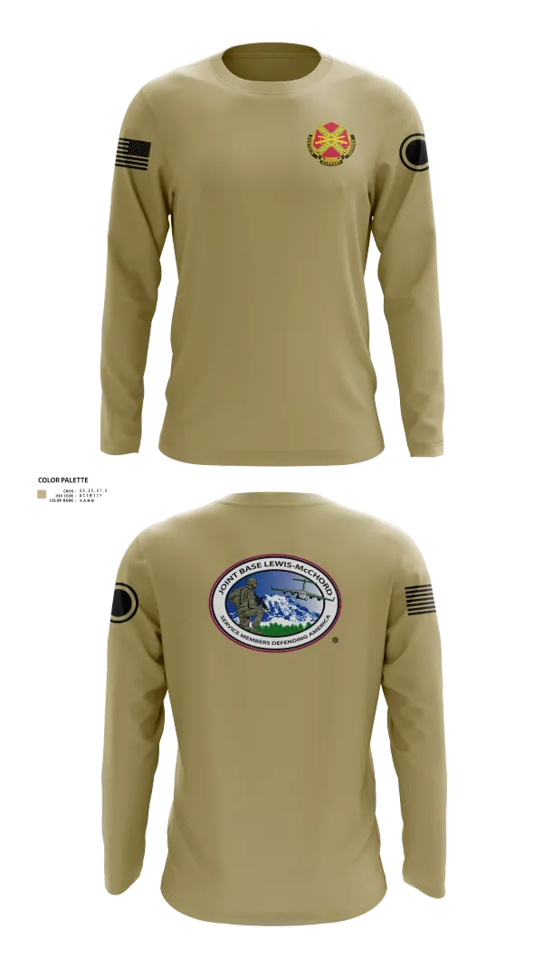 Long Sleeve Performance Shirt, JBLM GARRISON, Army, Teamtime, Team time, sublimation, custom sports apparel, team uniforms, spirit wear, spiritwear, sports uniforms, custom shirts, team store, custom team store, fundraiser sports, apparel fundraiser