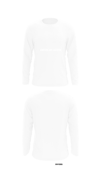 Long Sleeve Performance Shirt, American Legion, Baseball, Teamtime, Team time, sublimation, custom sports apparel, team uniforms, spirit wear, spiritwear, sports uniforms, custom shirts, team store, custom team store, fundraiser sports, apparel fundraiser