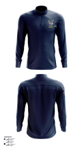 Barrington High School Gymnastics 6144044 Quarter Zip Jacket - 22