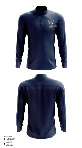 Quarter Zip Jacket, Barrington High School Gymnastics, Spirit Store, Teamtime, Team time, sublimation, custom sports apparel, team uniforms, spirit wear, spiritwear, sports uniforms, custom shirts, team store, custom team store, fundraiser sports, apparel fundraiser