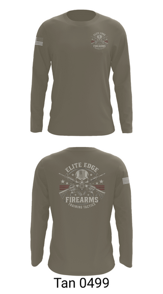 Long Sleeve Performance Shirt, Elite edge firearms, , Teamtime, Team time, sublimation, custom sports apparel, team uniforms, spirit wear, spiritwear, sports uniforms, custom shirts, team store, custom team store, fundraiser sports, apparel fundraiser