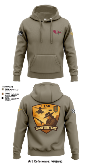 Hoodie, 1-1 Attack Battalion, HHC, S2, Army, Teamtime, Team time, sublimation, custom sports apparel, team uniforms, spirit wear, spiritwear, sports uniforms, custom shirts, team store, custom team store, fundraiser sports, apparel fundraiser