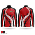 Crimson Flames 53744918 Quarter Zip Jacket - 1