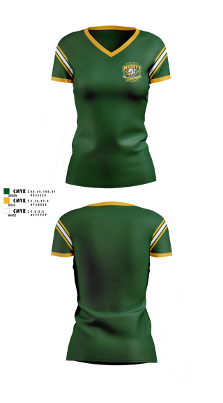 Womens Short Sleeve Vneck Shirt, Polish Hill Rainbow Warriors, , Teamtime, Team time, sublimation, custom sports apparel, team uniforms, spirit wear, spiritwear, sports uniforms, custom shirts, team store, custom team store, fundraiser sports, apparel fundraiser