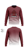 Leicester High School Basketball 1950445 Crew Neck Sweatshirt - 5 (1)