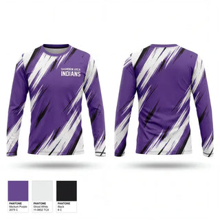 Long Sleeve Performance Shirt, Shamokin Area Indians, Women's Soccer, Teamtime, Team time, sublimation, custom sports apparel, team uniforms, spirit wear, spiritwear, sports uniforms, custom shirts, team store, custom team store, fundraiser sports, apparel fundraiser