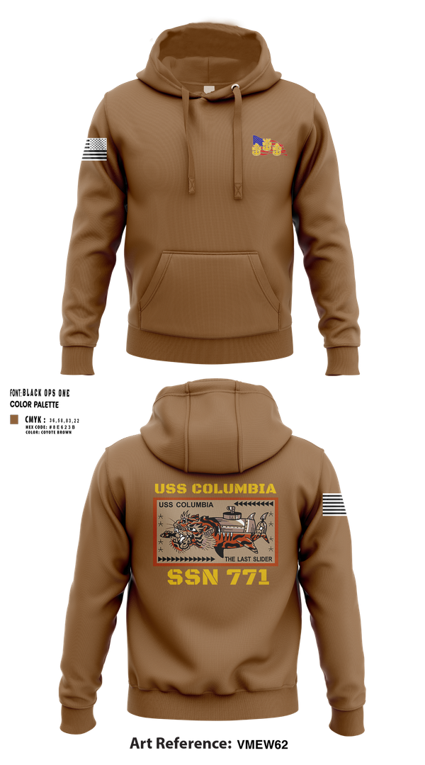 Hoodie, USS Columbia, , Teamtime, Team time, sublimation, custom sports apparel, team uniforms, spirit wear, spiritwear, sports uniforms, custom shirts, team store, custom team store, fundraiser sports, apparel fundraiser