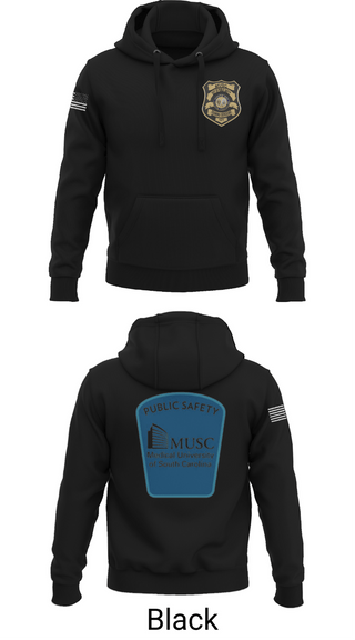Hoodie, MUSC POLICE, Police, Teamtime, Team time, sublimation, custom sports apparel, team uniforms, spirit wear, spiritwear, sports uniforms, custom shirts, team store, custom team store, fundraiser sports, apparel fundraiser