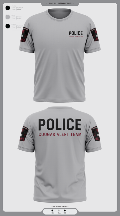 Cougar Alert Team 1 54121922 Short Sleeve Performance Shirt - 2