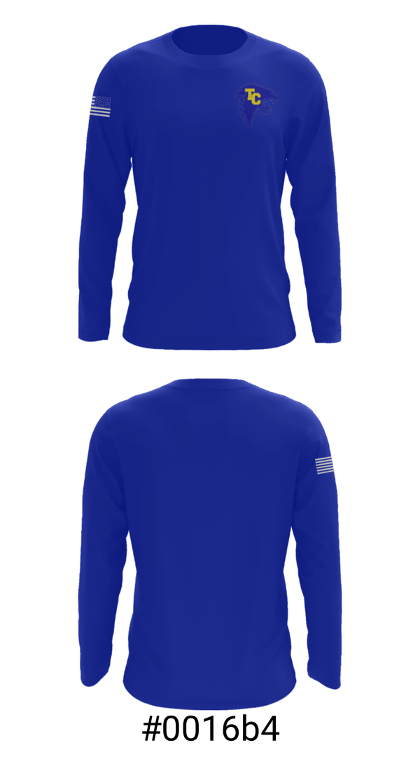 Long Sleeve Performance Shirt, Todd County Elementary School, Spirit Store, Teamtime, Team time, sublimation, custom sports apparel, team uniforms, spirit wear, spiritwear, sports uniforms, custom shirts, team store, custom team store, fundraiser sports, apparel fundraiser