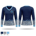PMA-230 Women's Long Sleeve V-neck Shirt - 1