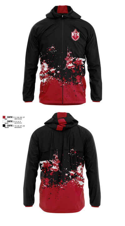 Whittier Crimson Knights 84805386 Windbreaker - 3