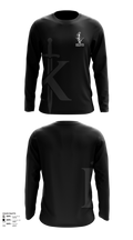 New Paltz Knights 11u Long Sleeve Performance Shirt - 3