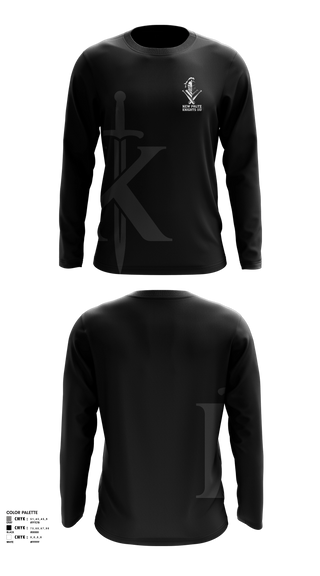 Long Sleeve Performance Shirt, New Paltz Knights 11u, Baseball, Teamtime, Team time, sublimation, custom sports apparel, team uniforms, spirit wear, spiritwear, sports uniforms, custom shirts, team store, custom team store, fundraiser sports, apparel fundraiser