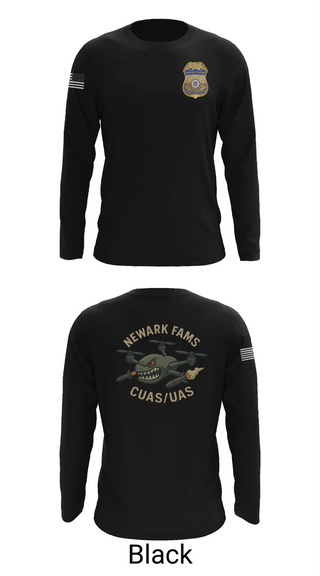 Long Sleeve Performance Shirt, Newark FAMS, , Teamtime, Team time, sublimation, custom sports apparel, team uniforms, spirit wear, spiritwear, sports uniforms, custom shirts, team store, custom team store, fundraiser sports, apparel fundraiser