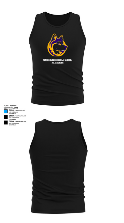 Washington Middle School Jr. Huskies 92271142 Tank Top - 32